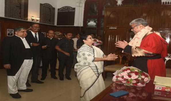 Mamata Congratulates New Chief Justice Of Calcutta High Court Justice T ...