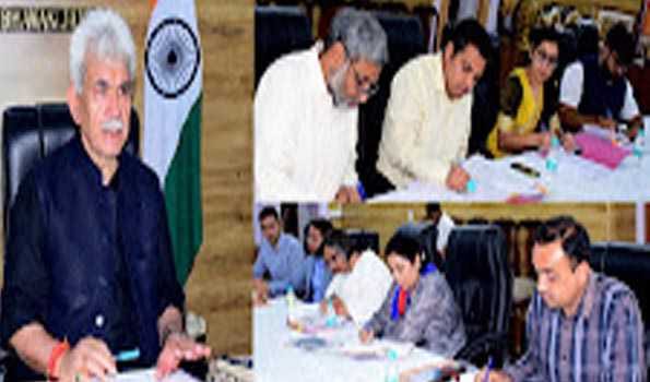 Our prime objective is to resolve all issues: J&K LG