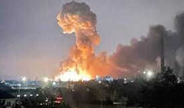 Blasts reported in Ukrainian capital, Kharkiv
