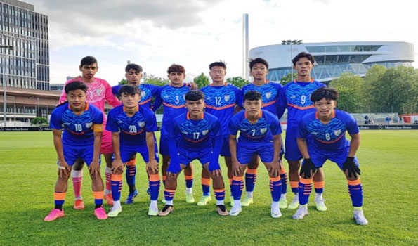 India U-17 Men’s team go down to VFB Stuttgart juniors