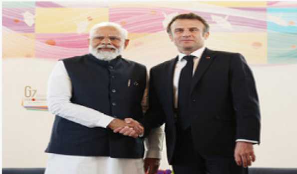 PM Modi, French President discuss defence co-production and manufacturing, civil nuclear cooperation