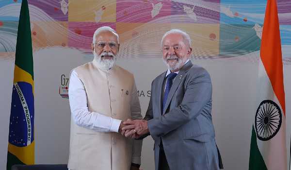 PM Modi, Brazilian President Lula da Silva discuss deepening bilateral ties, defence production