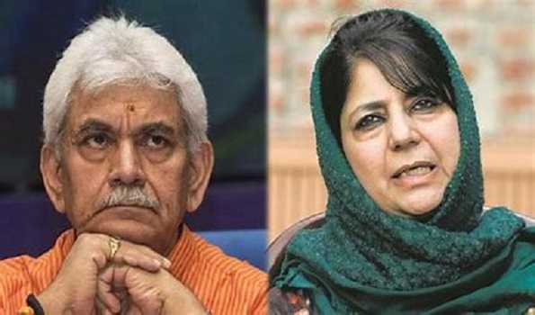 LG Sinha, PDP’s Mehbooba grieved over the death of four members of nomadic family in Kishtwar