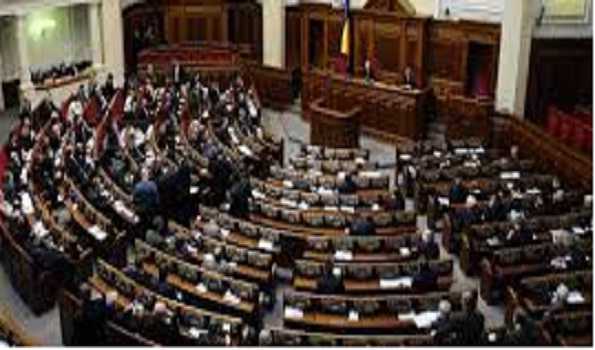 Ukrainian parliament backs 50-year sanctions on Iran
