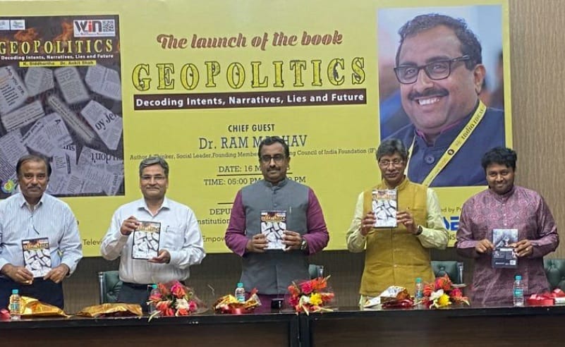 ‘Geopolitics’ by K Siddhartha, Ankit Shah gets launched in New Delhi’s Constitution Club