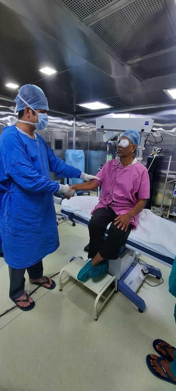 ASG Eye Hospital Goa conducts cornea transplant in 4 corneal blind patients