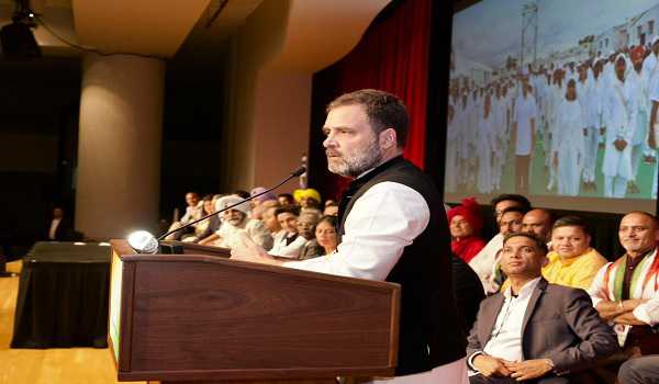 BJP, RSS ‘incapable’ of looking at future: Rahul Gandhi