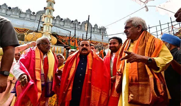 Lord Venkateswara temple dedication will boost spiritual tourism in J&K: LG Sinha
