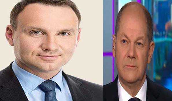 Scholz, Macron, Duda to discuss Ukraine’s NATO bid, safety guarantees on Jun 12