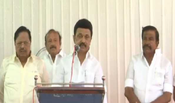 Stalin releases water from Mettur dam for irrigation