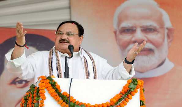 Congress has become a party of mother, son and daughter – Nadda