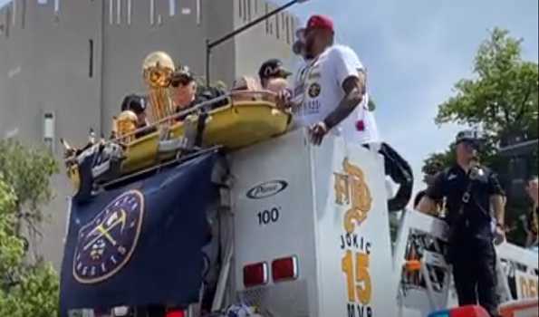 2 persons shot during denver nuggets Basketball championship parade