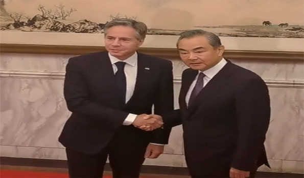 Senior Chinese official meets with US secy of state