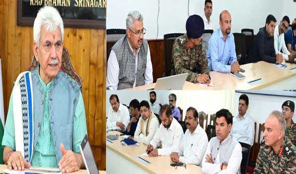 LG chairs high-level meet to review preparedness for Amarnath Yatra