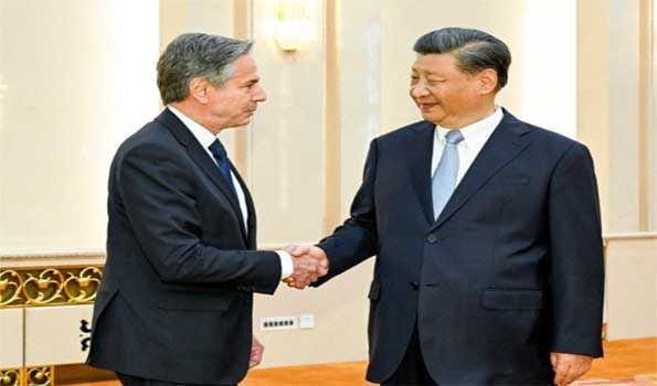 Xi Jinping meets Blinken in Beijing