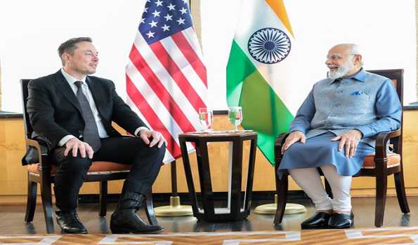 PM Modi invites Tesla CEO Elon Musk to invest in India