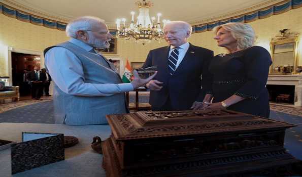 PM Modi, US President Biden have ‘great conversation’ during private engagement in White House