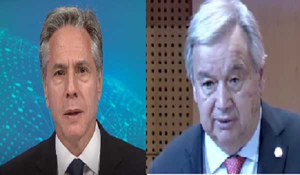 Blinken, Guterres discuss Russia’s statements to not renew grain deal
