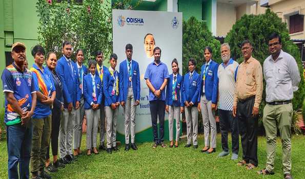 Special Olympics World Summer Games : Odisha Sports Minister felicitates medallists