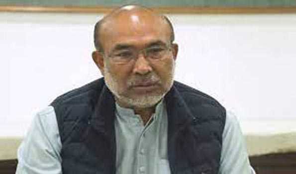 Manipur CM stopped by people from submitting resignation letter