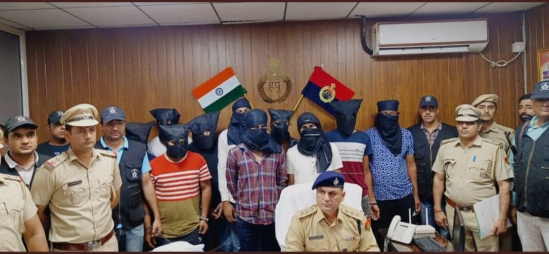Haryana police arrest 10 sharpshooters linked to Gangster Lawrence Bishnoi