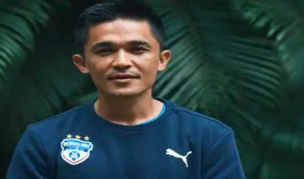 India captain Sunil Chhetri signs Bengaluru FC extension