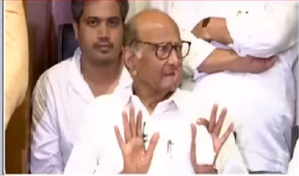 NCP to show their places to party breakers: Sharad Pawar