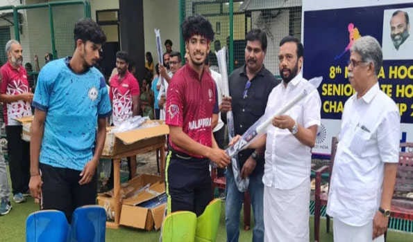 Hockey India distributes hockey equipment worth over Rs 8.00 Crore to State Member Units