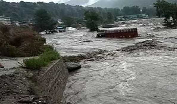incessant rains snap air, rail, road communication in Himachal, toll reaches 55