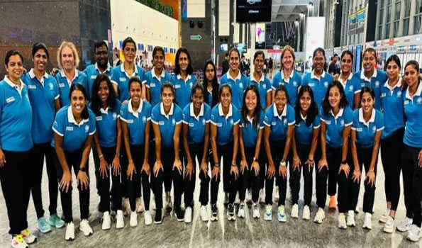 Indian Women’s Hockey Team departs for Matches in Germany & Spain
