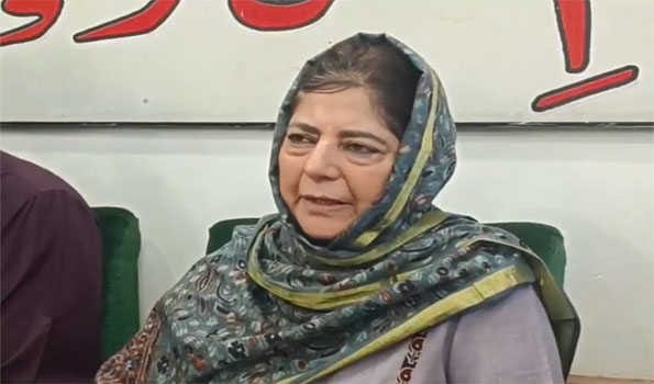 Hope SC uphold the constitution of India while hearing Article 370: Mehbooba