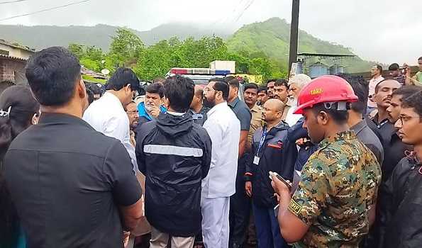Ten dead, several feared trapped after landslide in Maharashtra’s Raigad
