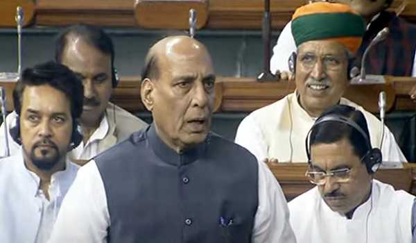 Govt wants to discuss over Manipur issue: Rajnath Singh