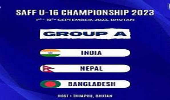 Draw revealed for SAFF U16 and U19 Championships