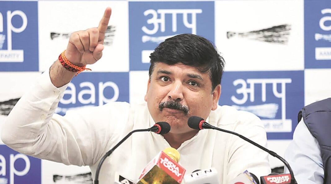 BJP’s hatred is directed towards destroying Delhi: AAP’s Sanjay Singh