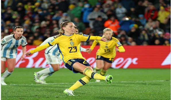 Sweden beat Argentina 2-0 in Women’s World Cup