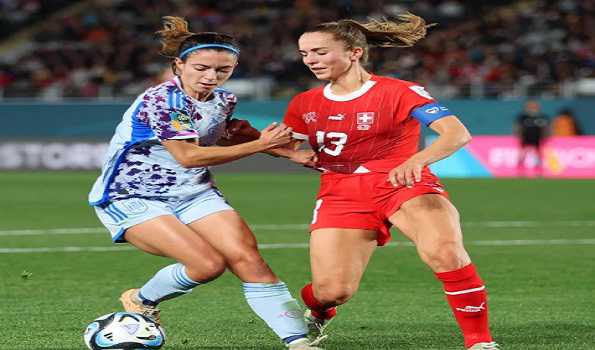 Spain beat Switzerland 5-1 to reach quarter-finals in Women’s World Cup