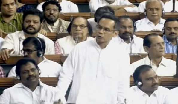 Congress MP Gaurav Gogoi takes up No Confidence Motion debate in LS