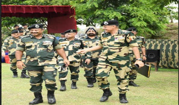Thwart challenges from across the border: DG BSF to troops