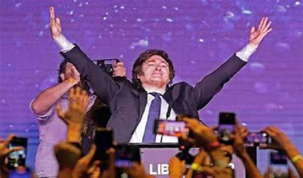 Far-right Argentine lawmaker Milei Secures surprise win in presidential primary