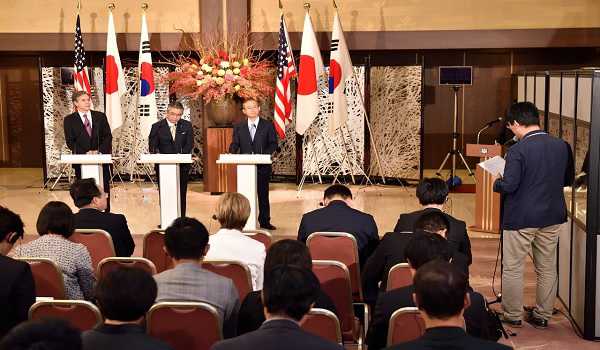 Top diplomats of Japan, US, S Korea discussed upcoming trilateral summit
