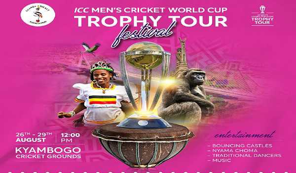 Ugandan President Museveni to unveil touring ICC Men’s Cricket World Cup Trophy