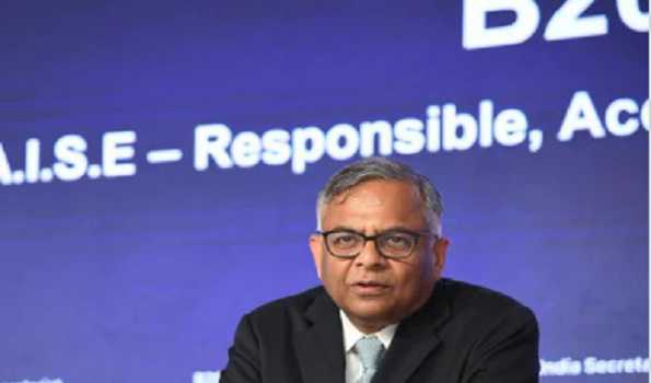 India to lead the creation of an alternative global supply chain, says N Chandrasekaran