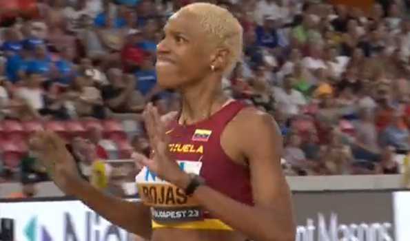 Rojas claims historic fourth world triple jump gold in Budapest