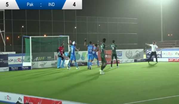 Indian Men’s Hockey Team go down 4-5 in thriller against Pak