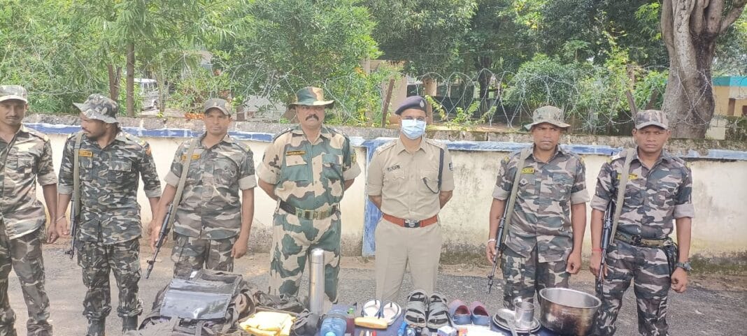 BSF seizes explosives, rocket launchers from Maoist camp in Malkangiri