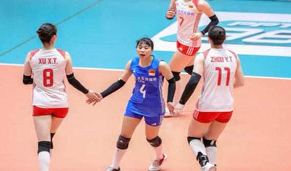 China beats Kazakhstan in Asian Women’s Volleyball Championship