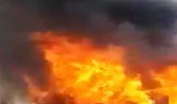 21 families renders homeless as fire gutted nine houses