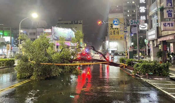 Nearly 80 injured in Taiwan due to typhoon Haikui