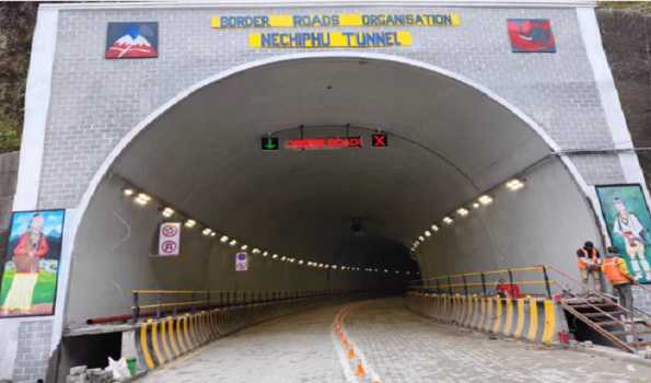 Arunachal: Defence Minister Rajnath Singh to inaugurate Nechiphu tunnel